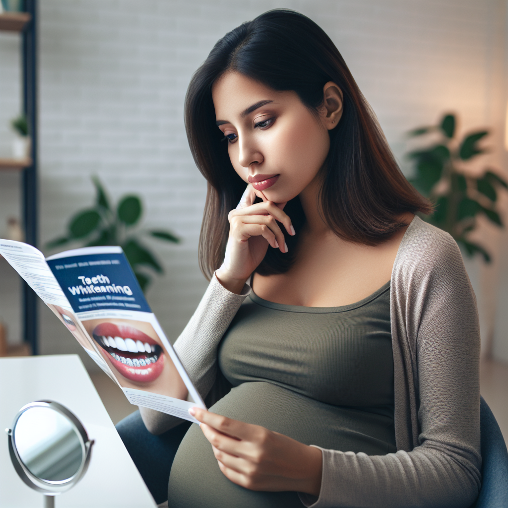 Czy wybielanie zębów w ciąży jest dozwolone?