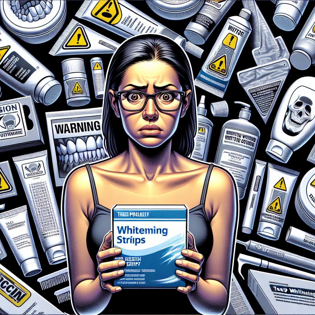Jakie są najczęstsze błędy popełniane podczas wybielania zębów?
